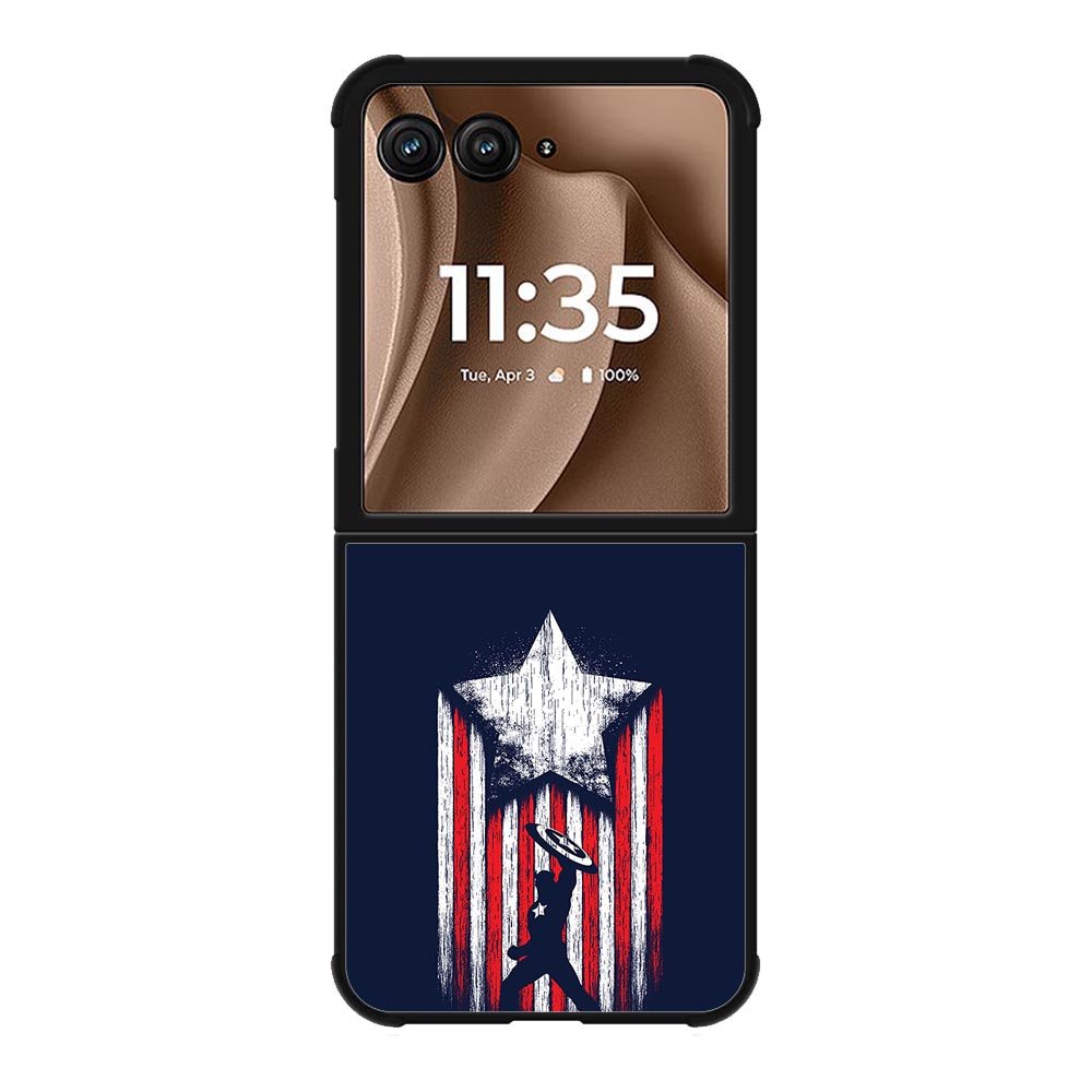 Captain America 1st Motorola Moto RAZR Plus 2025 Case