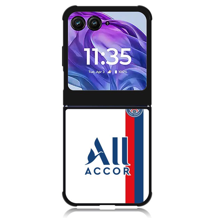 Paris Saint Germain Motorola Moto Razr Plus 2024 , Moto Razr+ 2024 Case