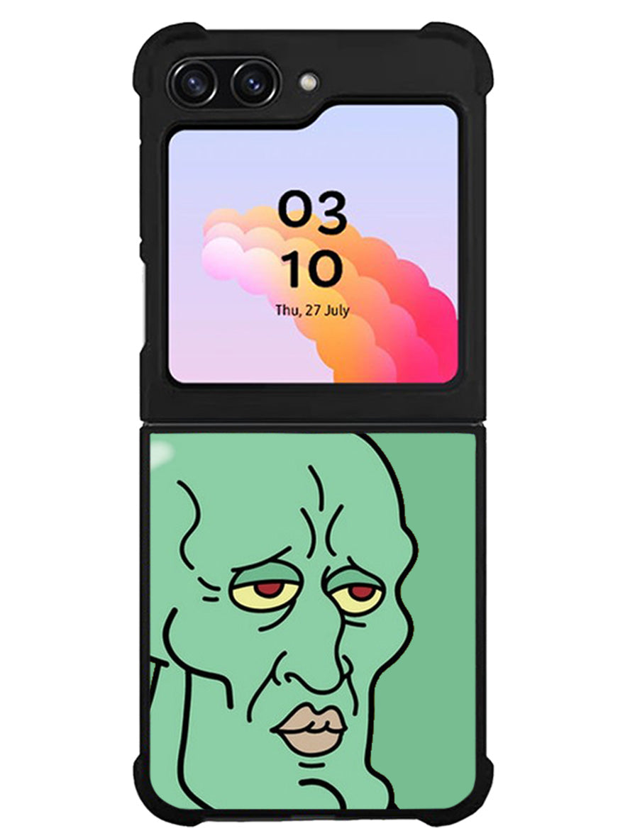 Squidward Handsome Face Samsung Galaxy Z Flip 5 5G 2023 Case