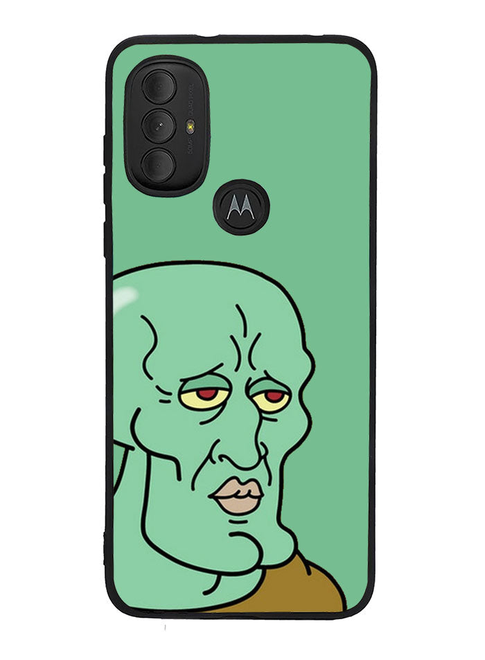 Squidward Handsome Face Motorola Moto G Pure 2021 , Moto G Power 2022 Case