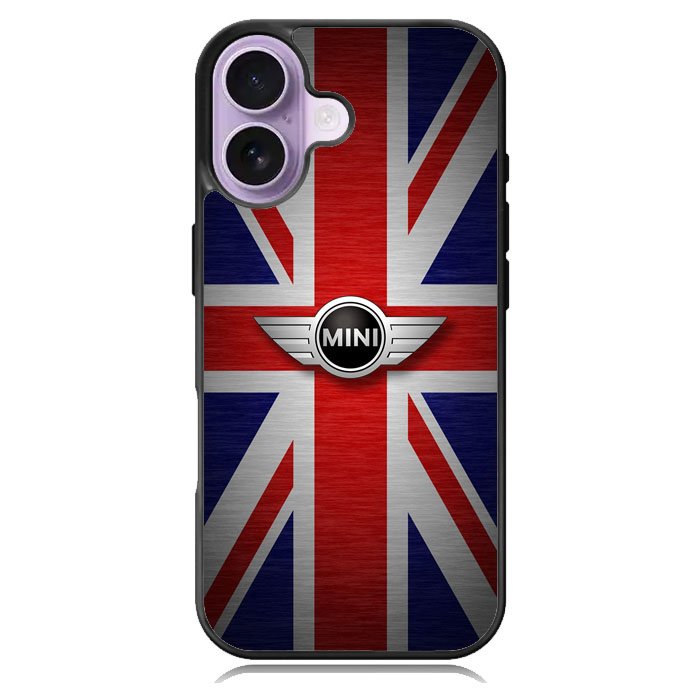 Mini Cooper Union Jack iPhone 16 Case DC1177