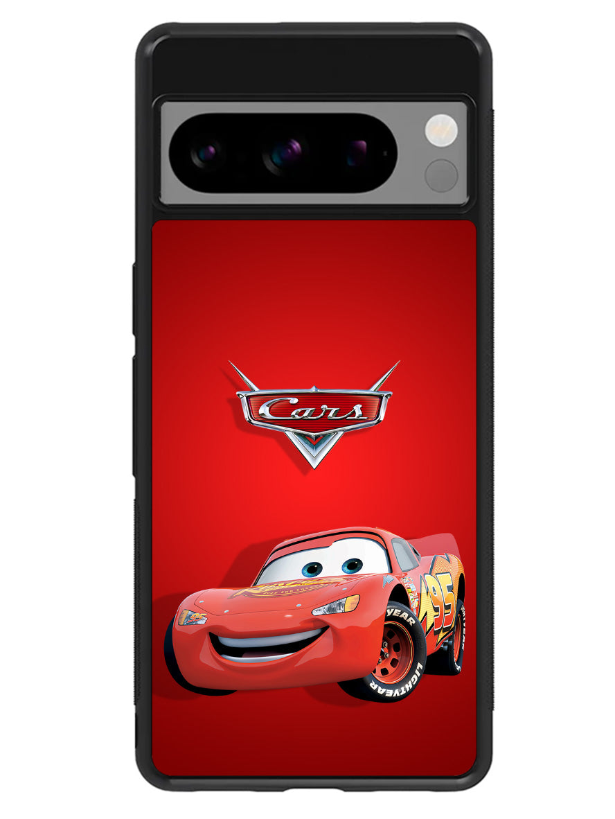 Disney Cars Lightning McQueen Google Pixel 8 Pro Case