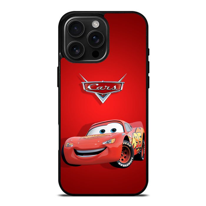 Disney Cars Lightning Mcqueen iPhone 16 Pro Max Case DC0519