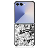 Ahegao Face Manga Samsung Galaxy Z Flip 7 Case DC0029
