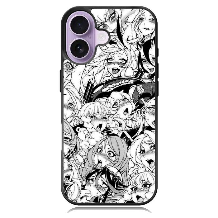 Ahegao Face Manga iPhone 16 Case DC0029