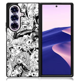 Ahegao Face Manga Samsung Galaxy Z Fold 7 Case DC0029
