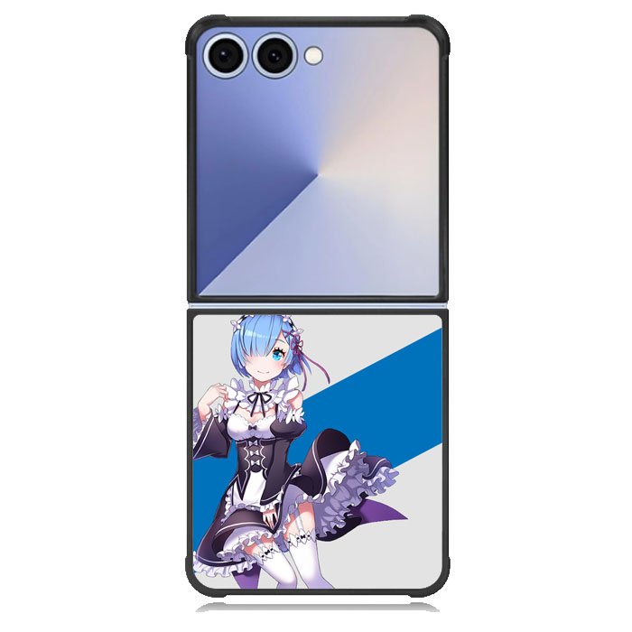 Rem Re Zero Anime Samsung Galaxy Z Flip 7 Case DC1570