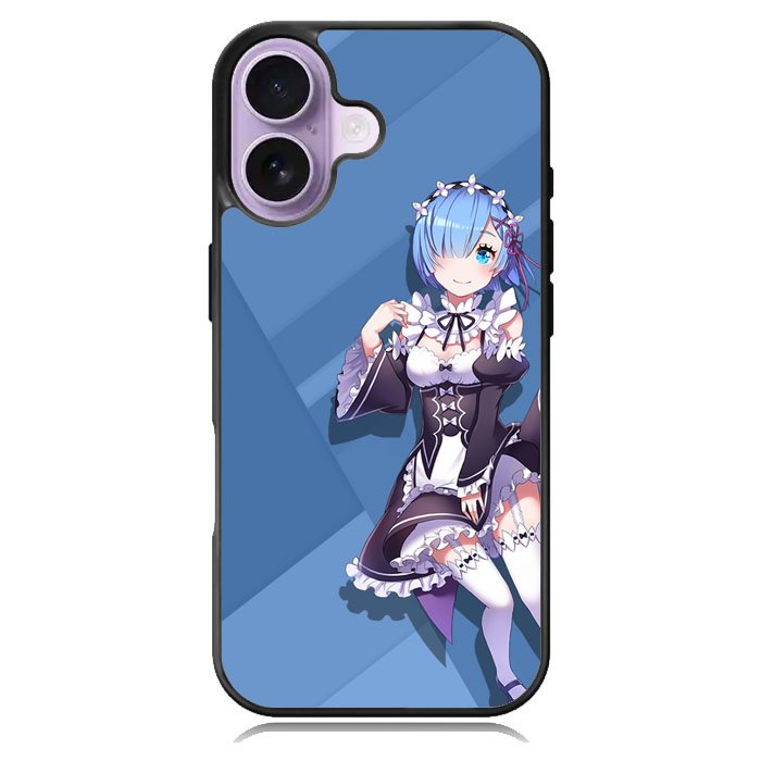 Rem Re Zero Anime iPhone 16 Case DC1571