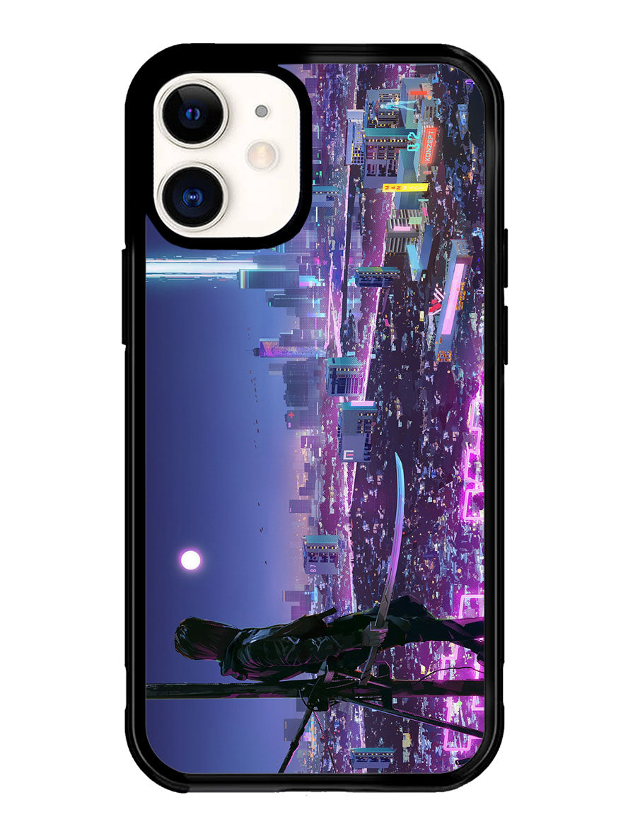 Cyberpunk City iPhone 12 Case
