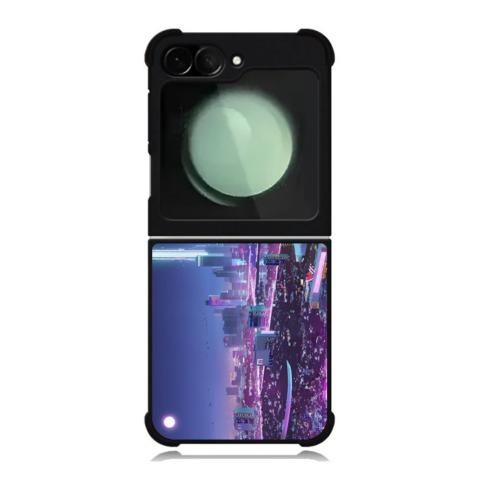 Cyberpunk City Samsung Galaxy Z Flip 6 Case