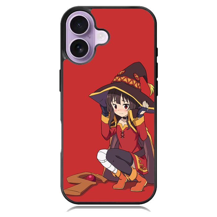 Megumin Konosuba Anime iPhone 16 Case DC1114