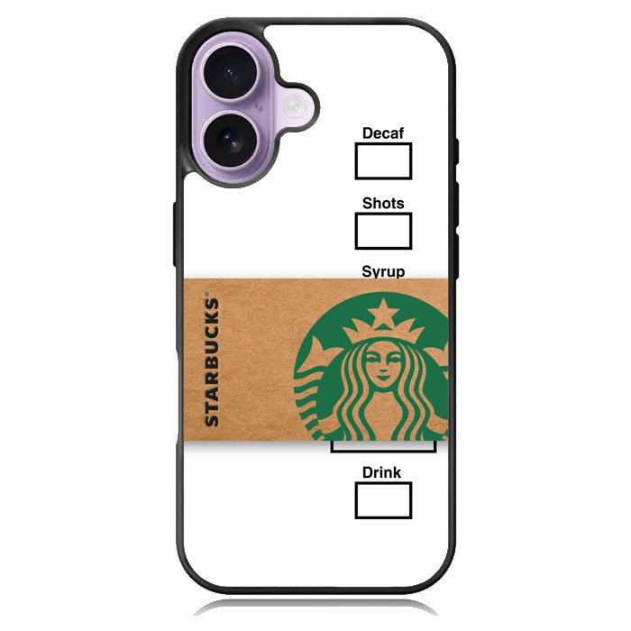 Starbucks Cup iPhone 16 Case DC1759