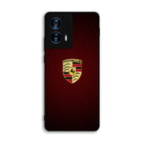 Porsche Logo Carbon Red Motorola Moto G Power 5G 2024 Case DC4426