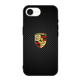 Porsche Logo Carbon iPhone 17e Case DC1505