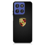 Porsche Logo Carbon Motorola Moto G Stylus 5G 2025 DC1505