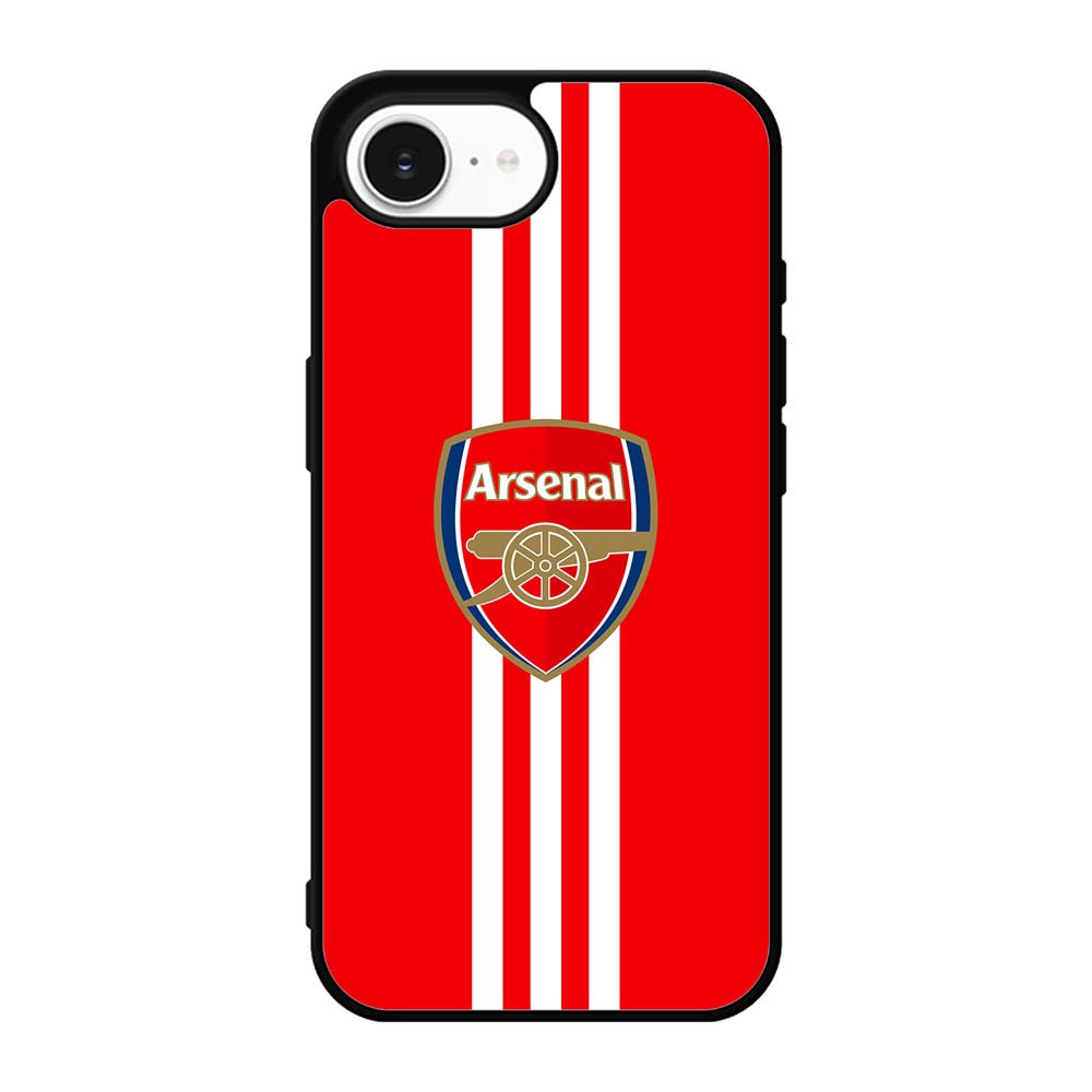 Arsenal Three Stripes iPhone 17e Case