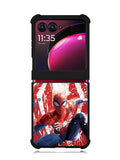 Spiderman Grunge Motorola Moto Razr Plus 2023 , Moto Razr+ 2023 Case
