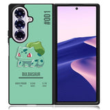 Bulbasaur Pokemon Samsung Galaxy Z Fold 7 Case DC0275