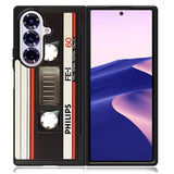 Retro Cassette Kaset Samsung Galaxy Z Fold 7 Case DC1574