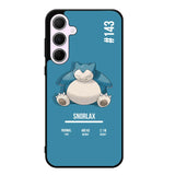 Pokemon Snorlax Samsung Galaxy A55 5G Case DC1494