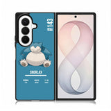 Pokemon Snorlax Samsung Galaxy Z Fold 8 Ultra Case DC1494