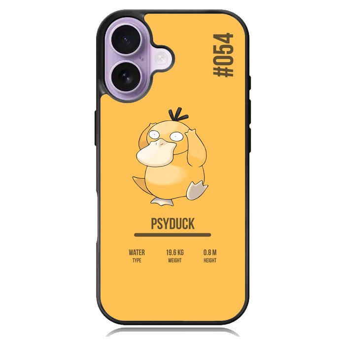 Pokemon Psyduck iPhone 16 Case DC1491