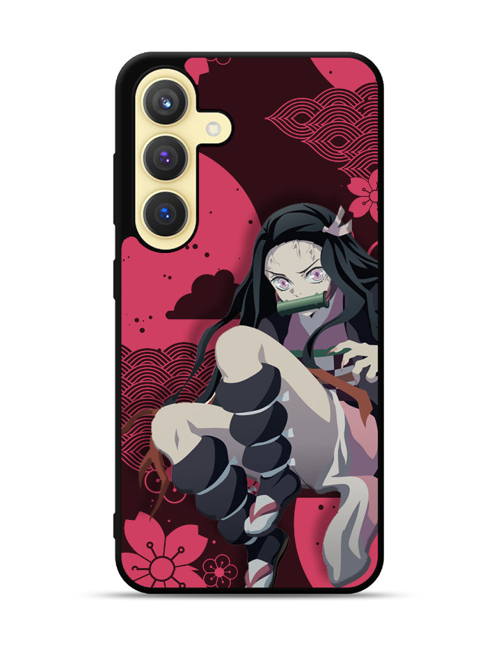 Nezuko Kimetsu no Yaiba Samsung Galaxy S25 Plus 5G , Samsung Galaxy S25+ 5G Case
