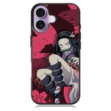 Nezuko Kimetsu No Yaiba iPhone 16 Plus Case DC1280