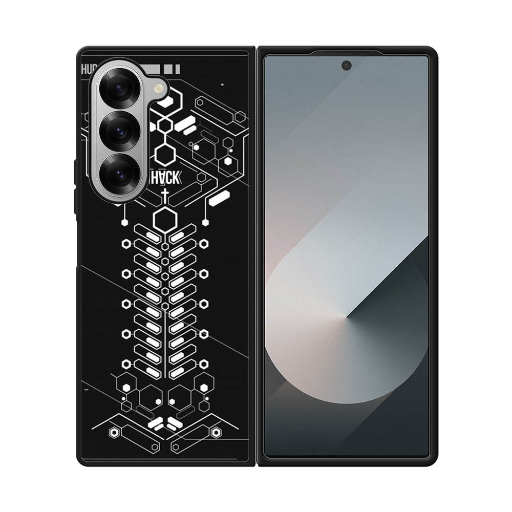 Cyberpunk Tech Samsung Galaxy Z Fold 7 5G Case
