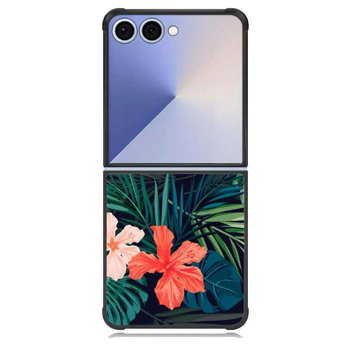 Tropical Floral Samsung Galaxy Z Flip 7 Case DC1906