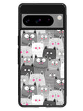 Cat Pattern Google Pixel 8 Pro Case