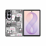 Cat Pattern Samsung Galaxy Z Fold 8 Case DC0298