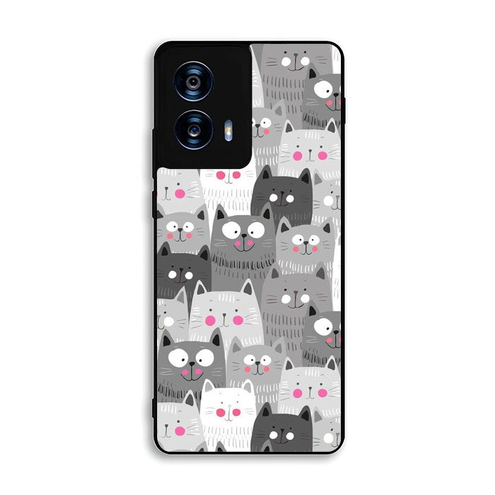 Cat Pattern Motorola Moto G Power 5G 2024 Case DC5585