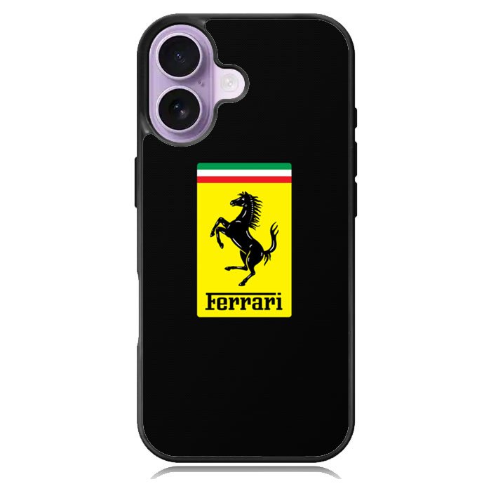 Ferrari Emblem iPhone 16 Case DC0629