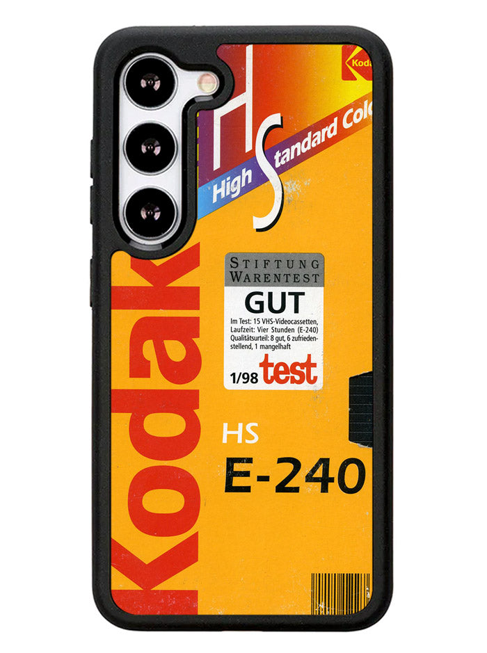 Retro Vhs Kodak Samsung Galaxy S23 Plus 5G / Samsung Galaxy S23+ 5G Case