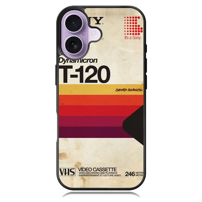Retro Vhs Box iPhone 16 Plus Case DC1577