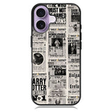Harry Potter Daily Prophet iPhone 16 Case DC0807