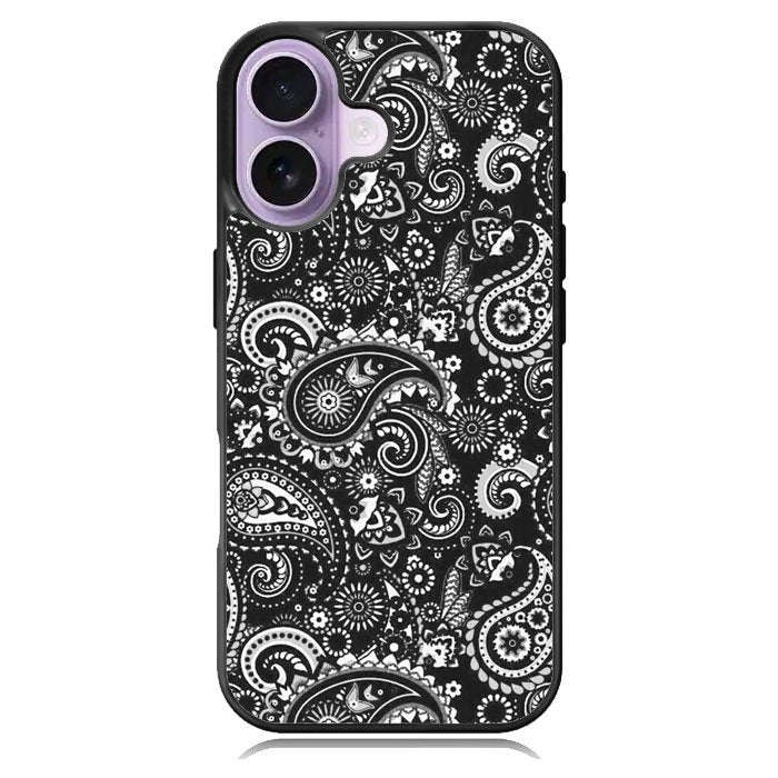 Paisley Pattern iPhone 16 Case DC1378