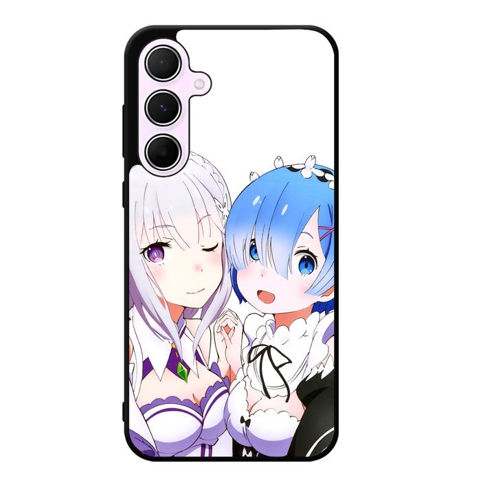 Emilia Rem Re Zero Anime Samsung Galaxy A15 5G Case DC0603