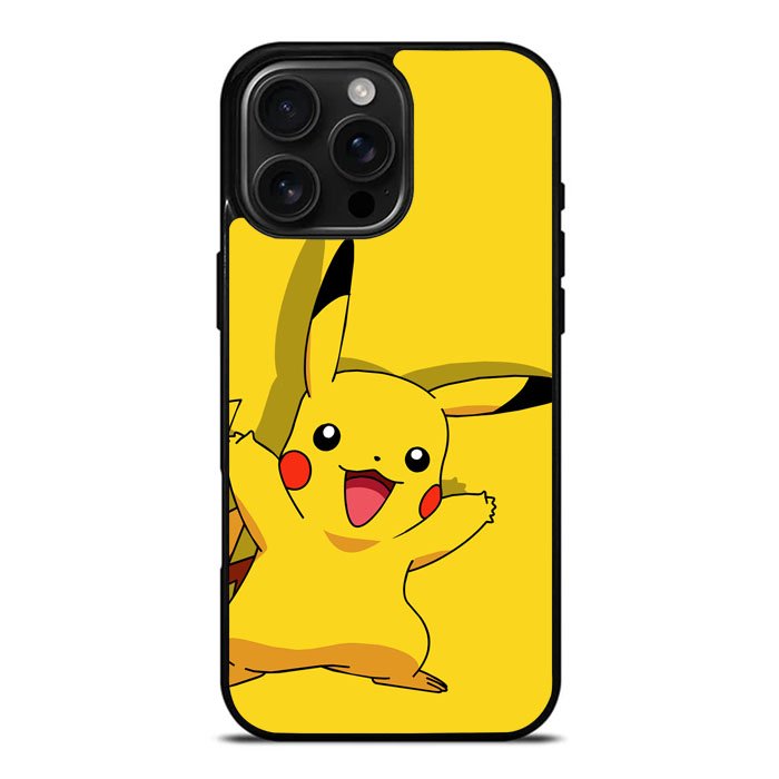 Pokemon Pikachu iPhone 16 Pro Max Case DC1489