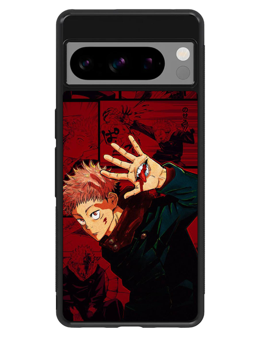 Yuji Jujutsu Kaisen Google Pixel 8 Pro Case