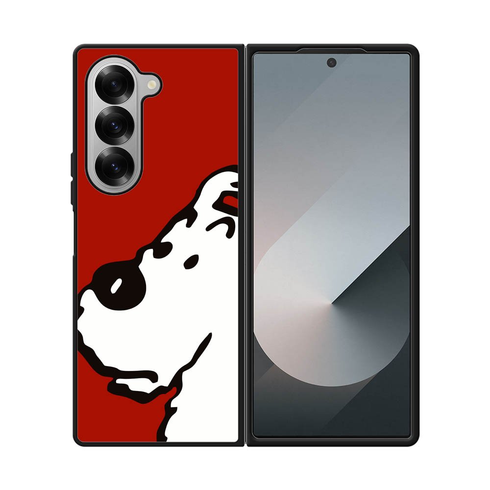 Snowy Adventure Of Tintin Samsung Galaxy Z Fold 7 5G Case