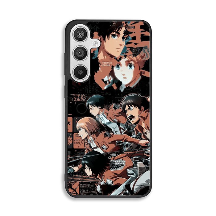 Eren Mikasa Attack On Titan Samsung Galaxy A26 Case DC5255
