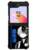 Todoroki My Hero Academia Samsung Galaxy Z Flip 5 5G 2023 Case