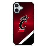 Cincinnati Bearcats iPhone 16 Plus Case