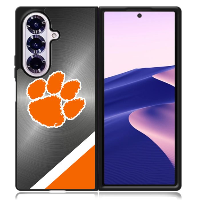 Clemson Tigers Samsung Galaxy Z Fold 7 Case DC0365