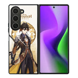 Zhongli Genshin Impact Samsung Galaxy Z Fold 6 Case