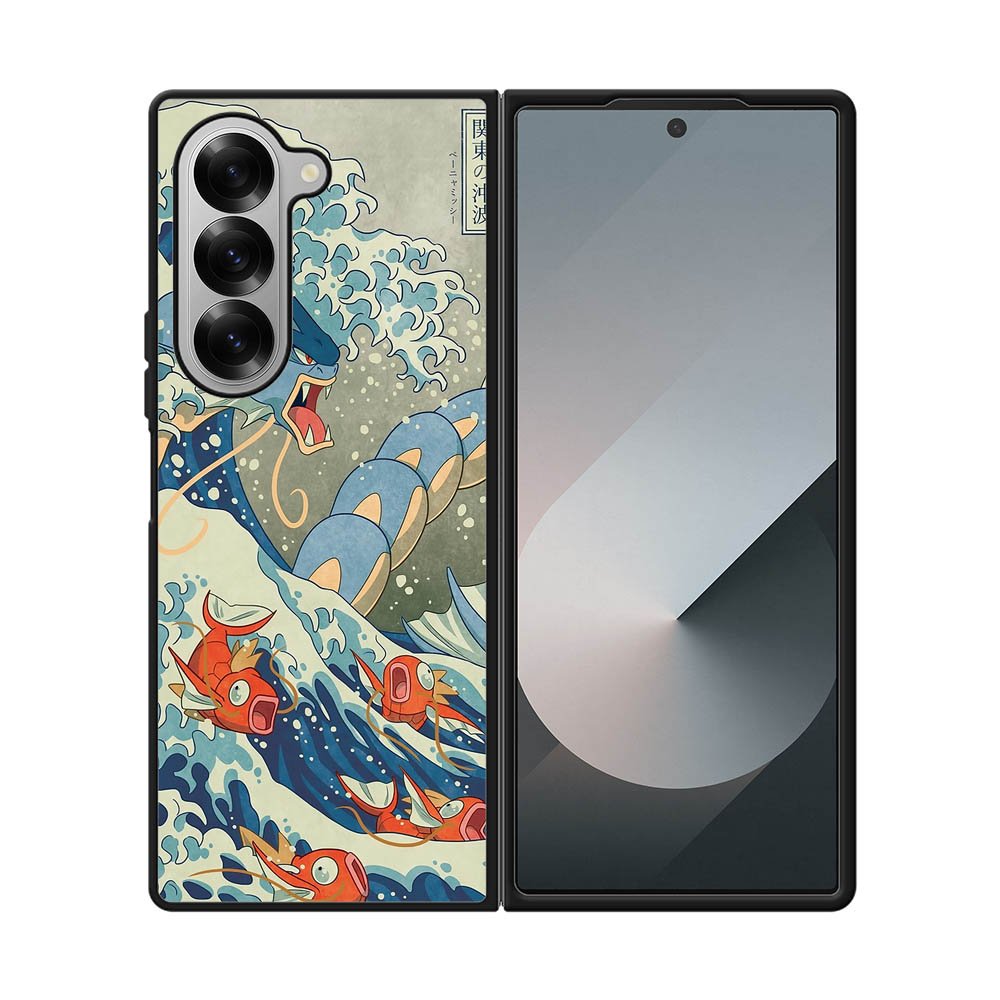 Pokemon Gyarados Kanagawa Samsung Galaxy Z Fold 7 5G Case