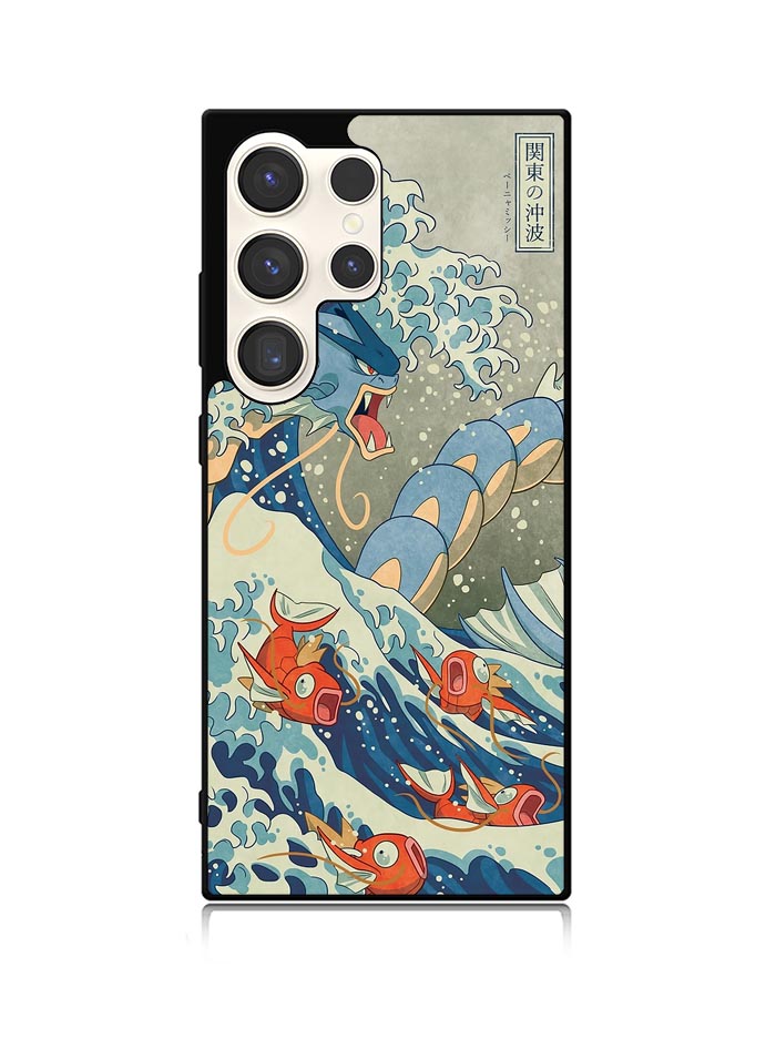 Pokemon Gyarados Kanagawa Samsung Galaxy S25 Ultra 5G Case