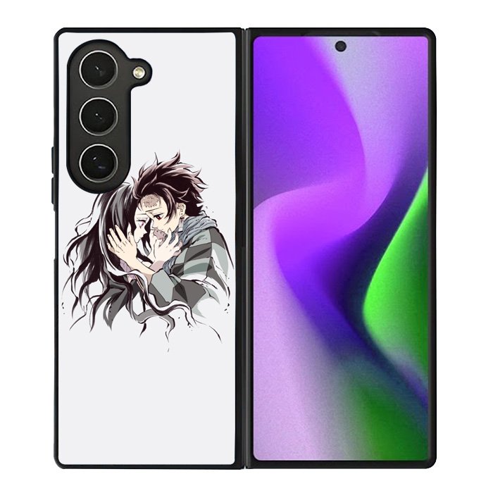 Tanjiro Nezuko Demon Slayer Samsung Galaxy Z Fold 6 Case